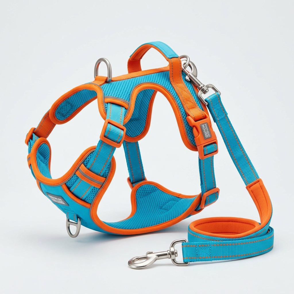 No-Pull Heavy Duty Dog Harness Set